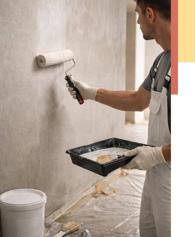 Грунтовка стен в Саранске от 2318 руб. м2 — быстро, недорого, с материалом | ОТДЕЛОЧНИК-Срн