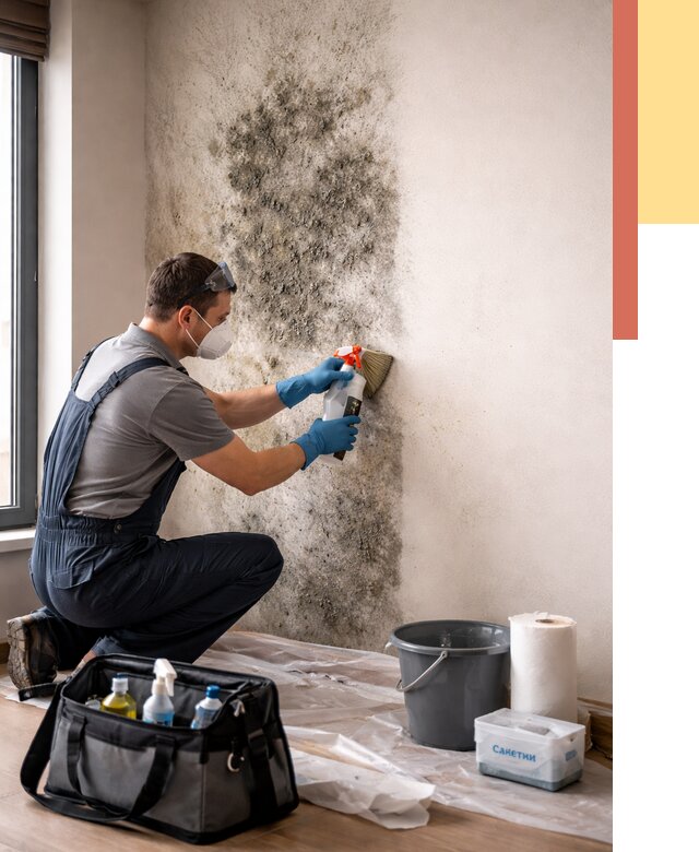 Удаление плесени со стен в Саранске от 2265 руб. — быстро и недорого | ОТДЕЛОЧНИК-Срн