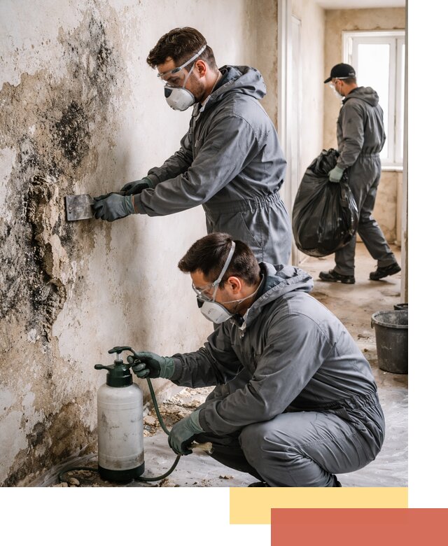 Удаление плесени со стен профессионально в Саранске