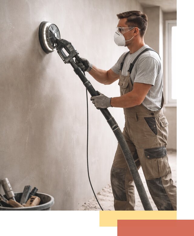 Профессиональная шлифовка стен в Саранске быстро и качественно