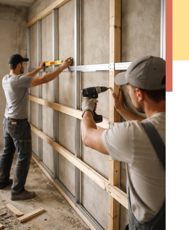 Устройство обрешетки под панели в Саранске от 2213 руб. — монтаж под ключ | ОТДЕЛОЧНИК-Срн