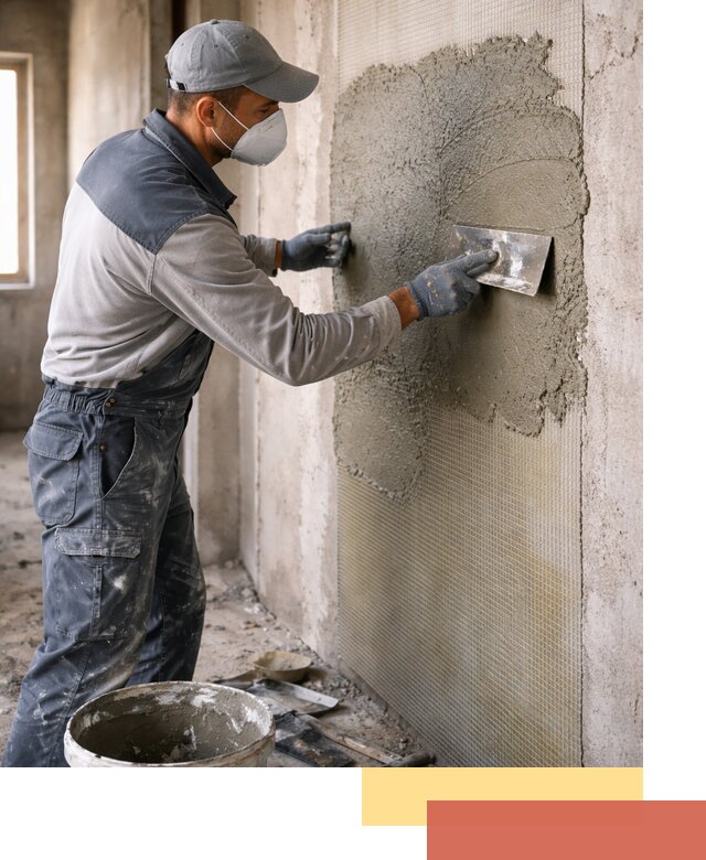 Штукатурка стен по сетке в Саранске под ключ качественно и быстро