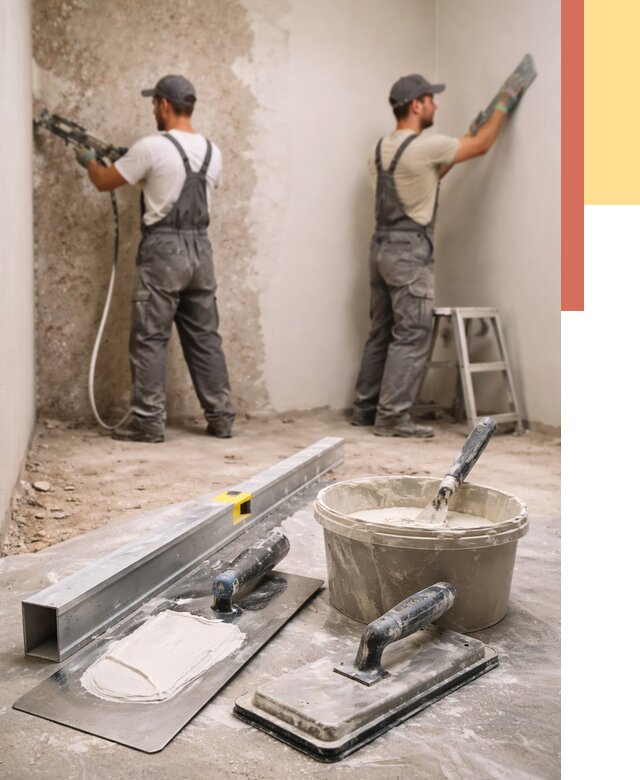 Штукатурка стен под обои в Саранске от 4741 руб./м2 — выравнивание под обои | ОТДЕЛОЧНИК-Срн