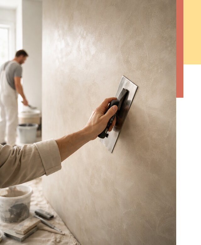 Венецианская штукатурка в Саранске от 3688 руб/м² — нанесение стен под ключ | ОТДЕЛОЧНИК-Срн