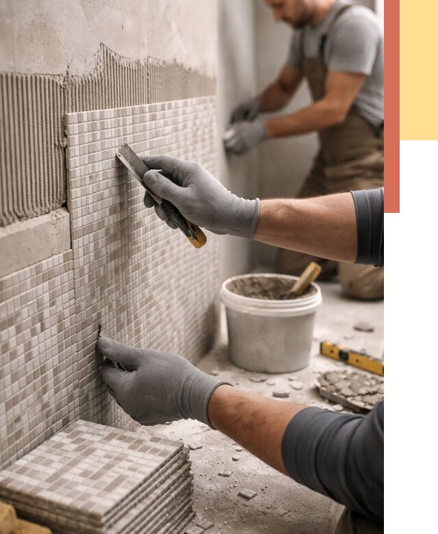 Облицовка стен мозаикой в Саранске от 3372 руб/м2 — укладка мозаики на стены | ОТДЕЛОЧНИК-Срн