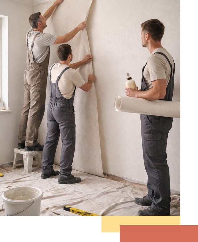 Оклейка стен обоями в Саранске — качественно и профессионально