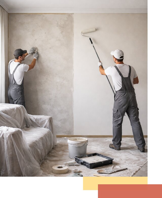 Покраска стен антивандальной краской в Саранске