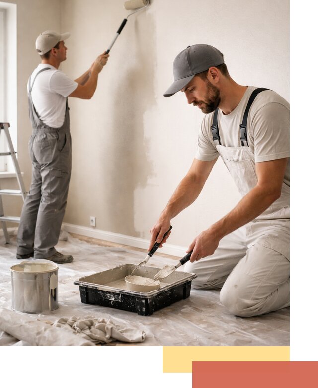 Покраска стен в квартире в Саранске — профессионально и аккуратно