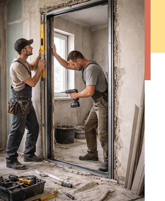 Закладка дверного проема в Саранске от 3688 руб. — быстро и недорого | ОТДЕЛОЧНИК-Срн