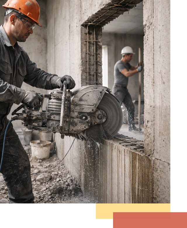 Алмазная резка проемов в Саранске быстро и точно