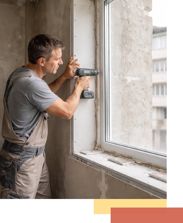 Монтаж гипсокартонных откосов в Саранске под ключ