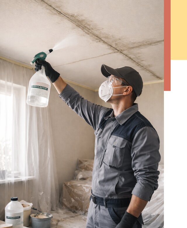 Антисептическая обработка потолка в Саранске от 2634 руб. | ОТДЕЛОЧНИК-Срн