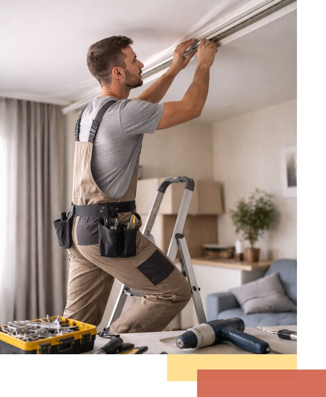 Ремонт натяжных потолков в Саранске — качественно и оперативно