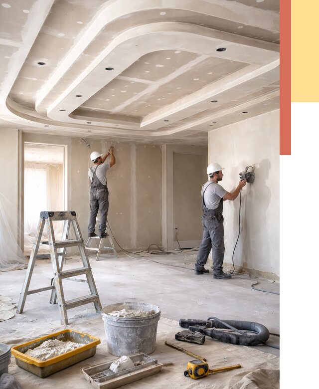 Многоуровневый потолок из гипсокартона в Саранске от 790 руб. под ключ | ОТДЕЛОЧНИК-Срн