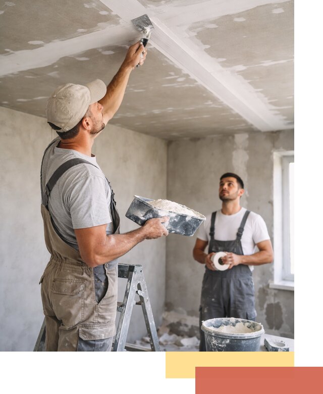 Обработка швов потолка ГКЛ в Саранске: качественная заделка и шпатлевка