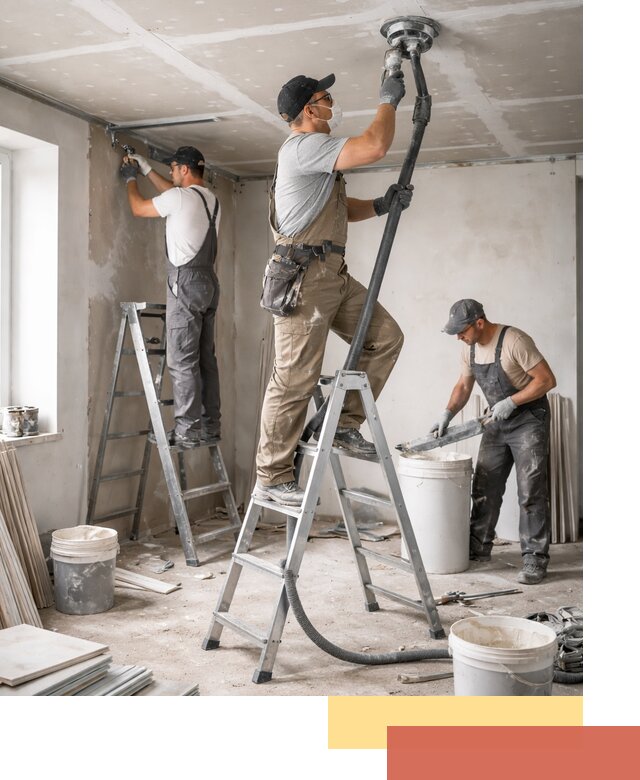 Ремонт потолка из гипсокартона в Саранске: быстрый и качественный монтаж