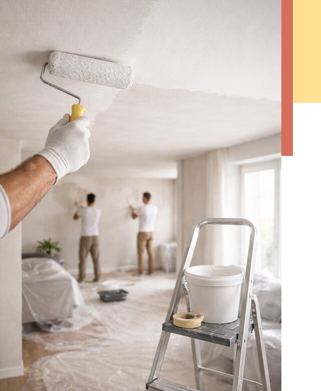 Покраска потолка акриловой краской в Саранске от 2634 руб. | ОТДЕЛОЧНИК-Срн